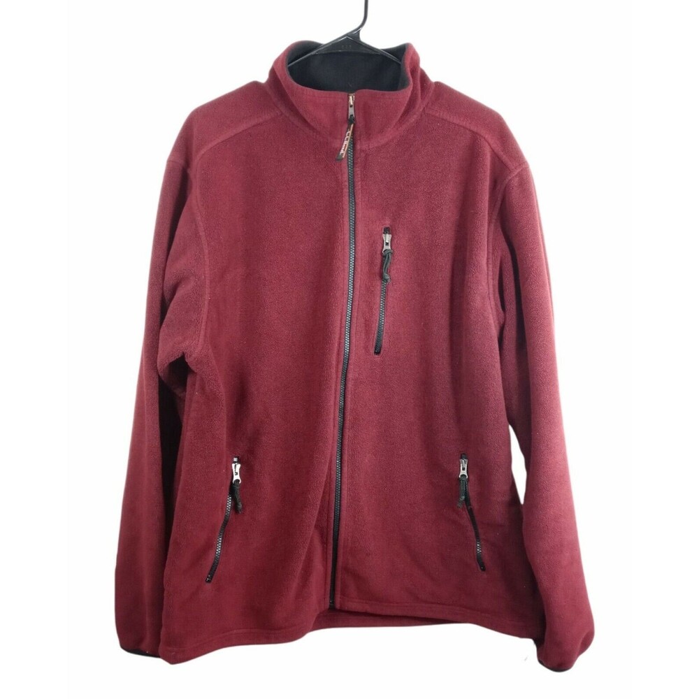 L.L. Bean Sweater Fleece Full Zip Jacket L